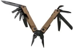 Leatherman Rebar Coyote Multitool, Nylon Pouch -Leatherman Depot Sales Store LE4200 COY 02 leatherman rebar le4200 coy 02