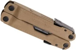 Leatherman Rebar Coyote Multitool, Nylon Pouch -Leatherman Depot Sales Store LE4200 COY 04 leatherman rebar le4200 coy 04