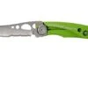 Leatherman Skeletool Knife KBx Partially Serrated Pocket Knife, Green