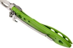 Leatherman Skeletool Knife KBx Partially Serrated Pocket Knife, Green -Leatherman Depot Sales Store LEKBX SBL 04 leatherman skeletool lekbx sbl 04