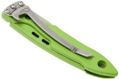 Leatherman Skeletool Knife KBx Partially Serrated Pocket Knife, Green -Leatherman Depot Sales Store LEKBX SBL 07 leatherman skeletool lekbx sbl 07