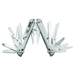 Leatherman FREE P4 Multipurpose Pliers With Nylon Sheath -Leatherman Depot Sales Store LT832640 Leatherman Free P4 Fanned with Pliers Inside