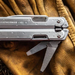 Leatherman FREE P4 Multipurpose Pliers With Nylon Sheath -Leatherman Depot Sales Store LT832640 Leatherman Free P4 File Open