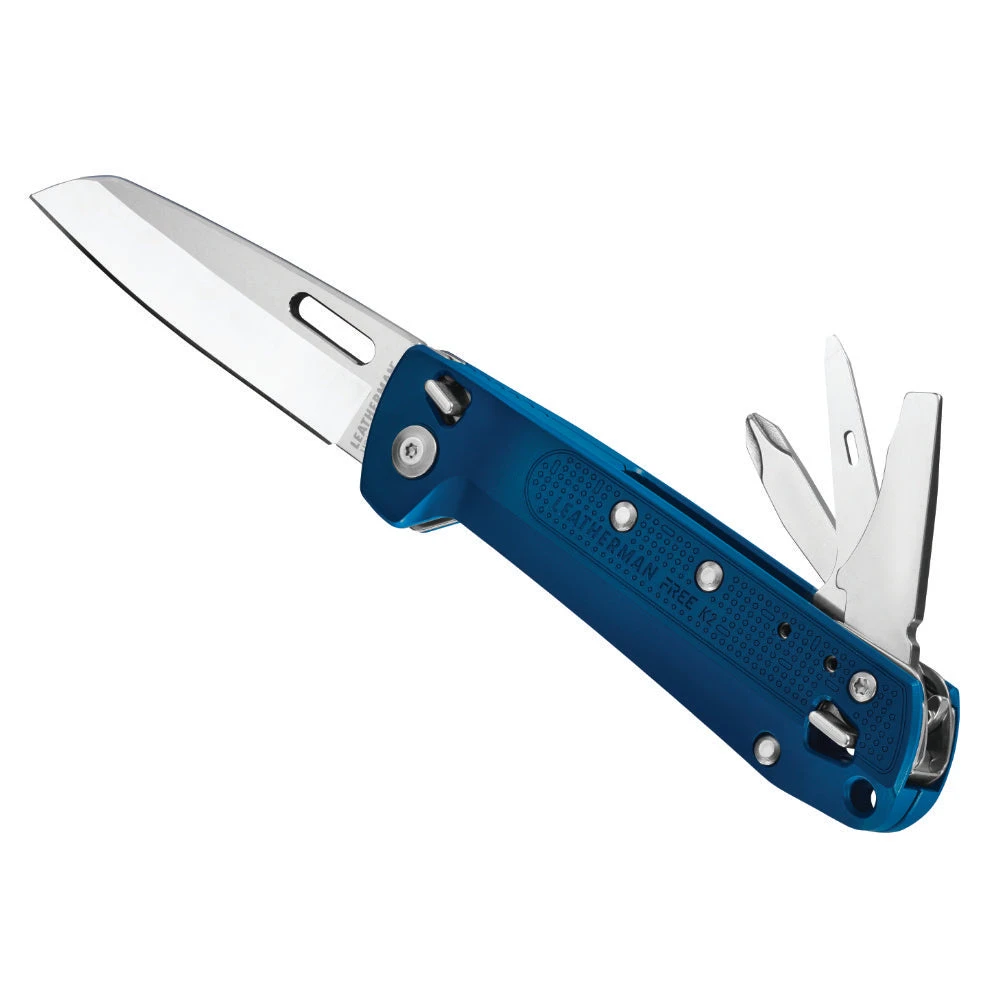 Leatherman FREE K2 Multipurpose Knife, Navy 1 Leatherman FREE K2 Multipurpose Knife, Navy