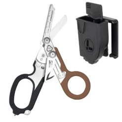 Leatherman Raptor Rescue Shears Multi-tool With Utility Holster -Leatherman Depot Sales Store LT833060 Leatherman Raptor Rescue Coyote Tan Black