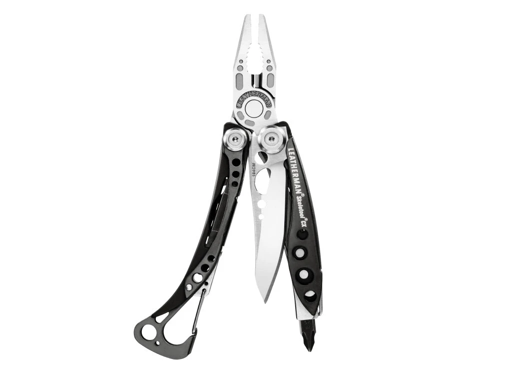 Leatherman Skeletool® CX Pocket Multi-Tool - Black DLC With Stainless Steel 1 Leatherman Skeletool® CX Pocket Multi-Tool - Black DLC With Stainless Steel