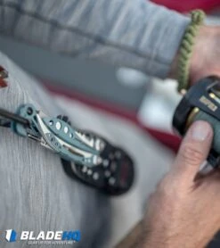 Leatherman Skeletool Black & Silver Multi Tool (7-in-1) 832627 Limited -Leatherman Depot Sales Store LTG SKELETOOL OUTDOOR WITHFISHINGPOLE 0717 1