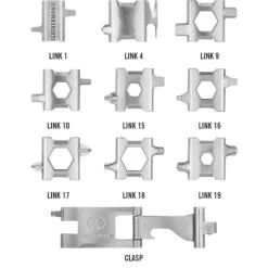 Leatherman Tread Metric Multi-Tool Premium Watch - Peg|-|Montre Prémium Multi-usage Tread Metric - Peg -Leatherman Depot Sales Store LTM 832326 7E 7Elinks