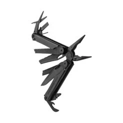 Leatherman Wave Plus Multi-tools Pliers With Molle Black Sheath|-|Pince Multifonctions Wave Plus Avec étui Molle Noir -Leatherman Depot Sales Store LTM 832527 7EBlack 7ESide