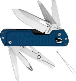 Leatherman Free T4 Multi-Utility Tool - Peg|-|Outil Multi-usage Free T4 - Peg -Leatherman Depot Sales Store LTM 832878 7ENavy
