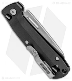 Leatherman Free K2 Multi-Purpose 7-in-1 Folding Knife Gray (3.3" Satin) 832656 -Leatherman Depot Sales Store Leatherman Free K2 Multi Purpose 8 in 1 Satin Gray 832656 BHQ 95703 jr side