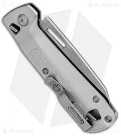 Leatherman Free K2 Multi-Purpose 7-in-1 Folding Knife Silver (3.3" Satin) 832652 8 Leatherman Free K2 Multi-Purpose 7-in-1 Folding Knife Silver (3.3" Satin) 832652 -Leatherman Depot Sales Store Leatherman Free K2 Multi Purpose 8 in 1 Satin Silver 832652 BHQ 94092 jr side