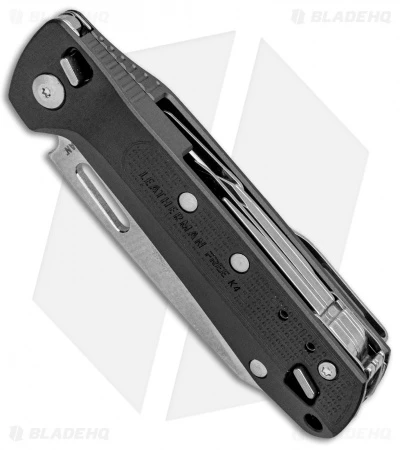 Leatherman Free K4 Multi-Purpose 9-in-1 Folding Knife (3.3" Satin) Gray 832664 3 Leatherman Free K4 Multi-Purpose 9-in-1 Folding Knife (3.3" Satin) Gray 832664 - Image 3