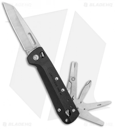 Leatherman Free K4 Multi-Purpose 9-in-1 Folding Knife (3.3" Satin) Gray 832664 1 Leatherman Free K4 Multi-Purpose 9-in-1 Folding Knife (3.3" Satin) Gray 832664