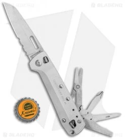 Leatherman Free K4 Multi-Purpose 9-in-1 Folding Knife (3.3" Satin) Silver 832660 -Leatherman Depot Sales Store Leatherman Free K4 Multi Purpose 9 in 1 Satin Silver 832660 BHQ 94093 jr bottlecap