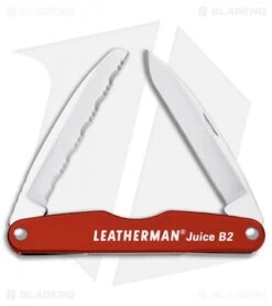 Leatherman Juice B2 Pocket Knife 3.25" Cinnabar Orange Al 832366