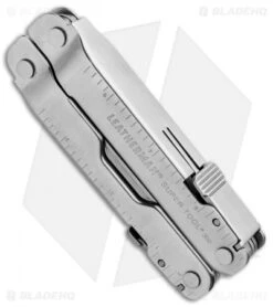 Leatherman Super Tool Heritage Edition Multi-Tool (19-in-1) 832559 -Leatherman Depot Sales Store Leatherman ST300 Heritage Vintage Leather Sheath 832559 BHQ 80948 jr side