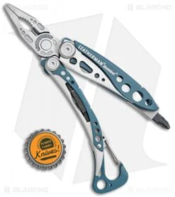Leatherman Skeletool CX Multi Tool Denim Blue (7-in-1) 832200 -Leatherman Depot Sales Store Leatherman Skeletool CX Multi Tool Denim Blue 7 in 1 832200 BHQ 118021 jr bottlecap