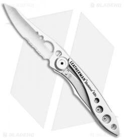 Leatherman Skeletool KBX Liner Lock Knife Stainless (2.6" Satin Serr) 832382