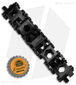 Leatherman Tread LT Black Stainless Steel Multi-Tool (29-in-1) -Leatherman Depot Sales Store Leatherman Tread LT Black SS Multi Tool 29 in 1 BHQ 74425 jr bottlecap