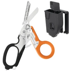 Leatherman Raptor Rescue Shears Multi-tool With Utility Holster -Leatherman Depot Sales Store Raptor BlkOrange Open