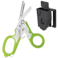 Leatherman Raptor Rescue Shears Multi-tool With Utility Holster -Leatherman Depot Sales Store Raptor Green Open
