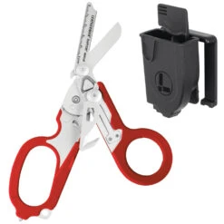 Leatherman Raptor Rescue Shears Multi-tool With Utility Holster -Leatherman Depot Sales Store Raptor Red Open