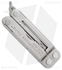 Leatherman Micra Multi Tool W/ 1.6" Knife (10-in-1) Silver -Leatherman Depot Sales Store leatherman micra 64010101k back