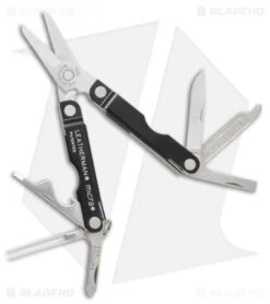 Leatherman Micra Multi Tool W/ 1.6" Knife (10-in-1) Silver -Leatherman Depot Sales Store leatherman micra black aluminum 64320101k tools 2