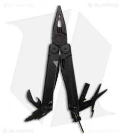 Leatherman Wave Multi Tool Black W/ Crimper & MOLLE Sheath (17-in-1) 832533