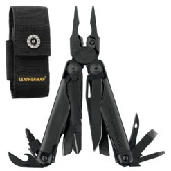 Leatherman Surge Black Multi-Tool With 4-Pocket Nylon Sheath
