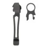 Leatherman Quick-Release Lanyard Ring Removable Pocket Clip - Black Oxide