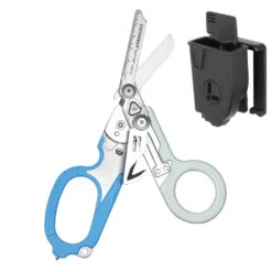 Leatherman Raptor Rescue Shears Multi-tool With Utility Holster -Leatherman Depot Sales Store raptor rescue aqua fanned holster